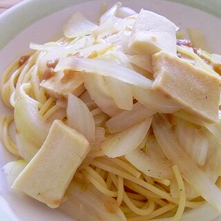 簡単♪ヘルシー♪高野豆腐の醤油麹スパゲティ